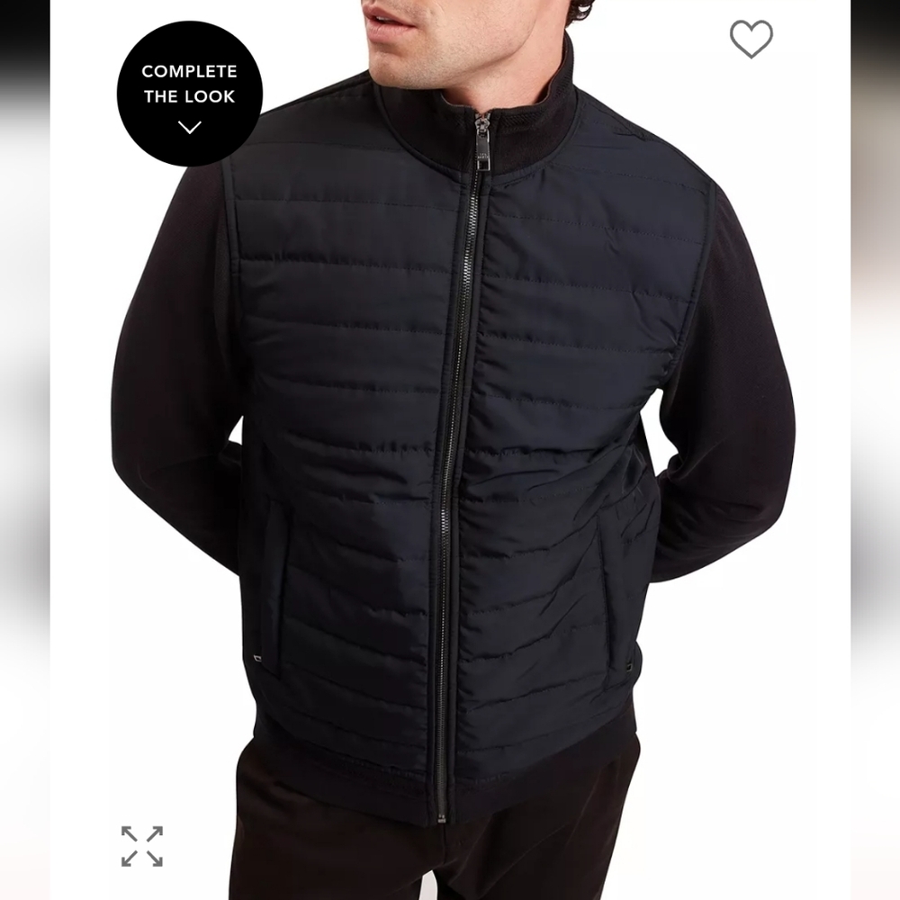$285 Ted Baker Durano Quilted Jacket Size 7